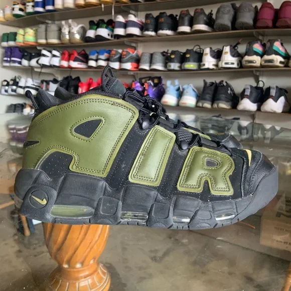 Men’s 12 (46) Nike Air Mote Uptempo ‘Rough Green’. - Picture 2 of 7